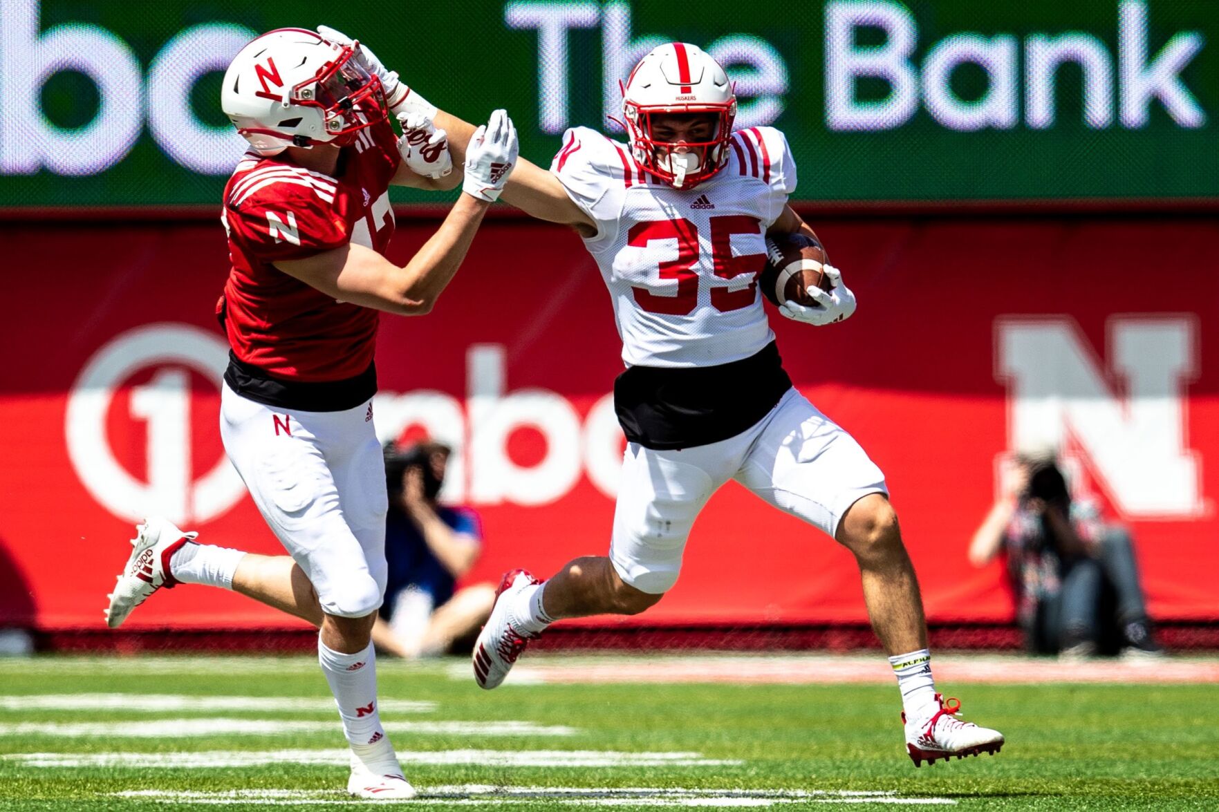 stiff arm